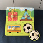 Load image into Gallery viewer, Kids Hand Grab Board 3D Puzzle Wooden Toy - The Ultimate Educational Tool 
