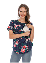 Load image into Gallery viewer, Premium Maternity Nursing T-Shirt - Comfort and Style for Expecting Mothers
