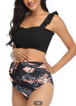 Load image into Gallery viewer, Comfortable Maternity Tankinis - Ideal Bathing Suit for Expecting Mothers
