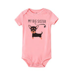 Load image into Gallery viewer, My Big Brother/Sister Is A Dog - Baby Onesie - Baby Boy/Girl
