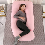 Load image into Gallery viewer, Superior Quality Pregnancy Pillow - J Shape Pillows
