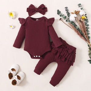 Baby Girls Ruffle Romper Outfits