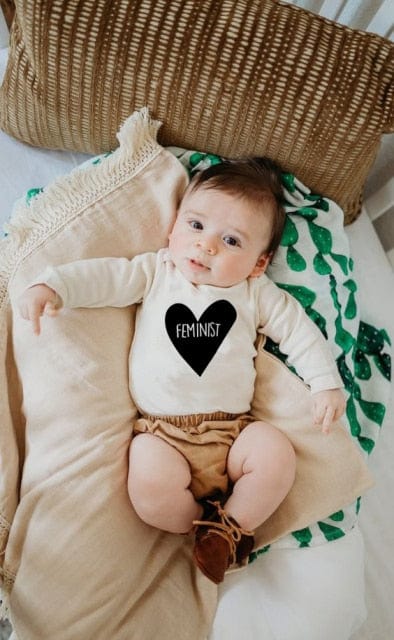 "Adorable Uni-Gender Baby Romper, 'If Mom Says No