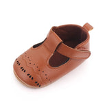 Load image into Gallery viewer, Premium Leather Baby Shoes with Non-Slip Rubber Soles - Stylish and Safe Footwear
