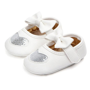 Premium Leather Baby Shoes with Non-Slip Rubber Soles - Stylish and Safe Footwear