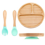 Load image into Gallery viewer, 3 Piece Bamboo Baby Dishware
