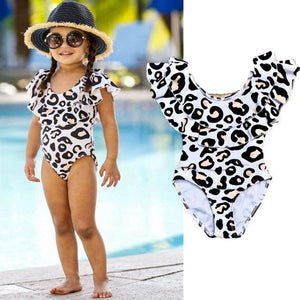 Toddler Baby Girls Swimsuit - One Piece Bathing Suit